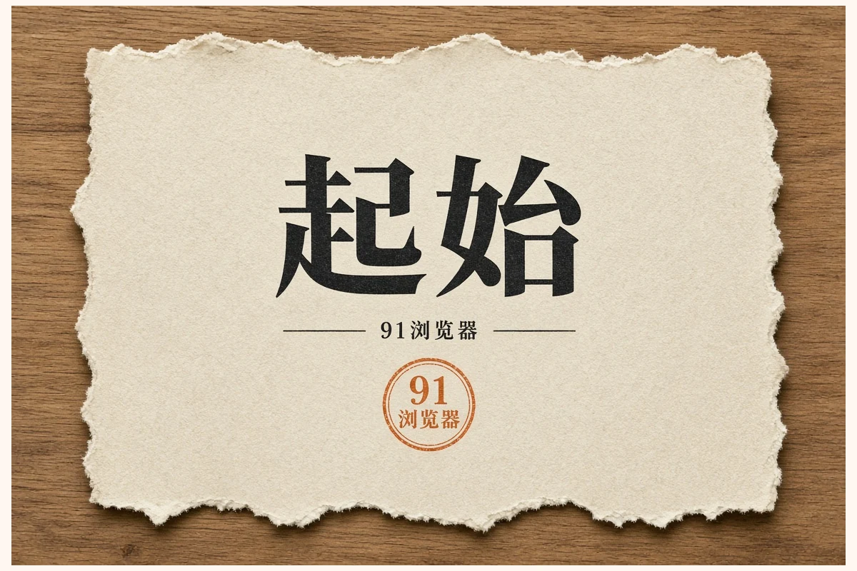 起始页整理示意图